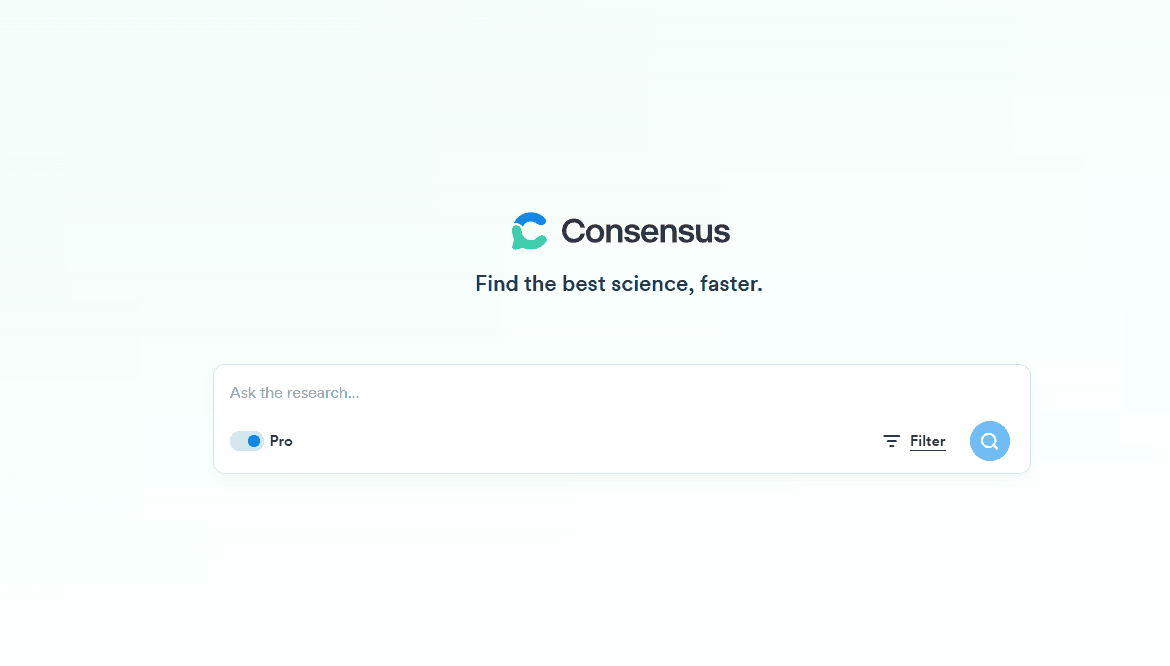 Consensus AI搜索引擎