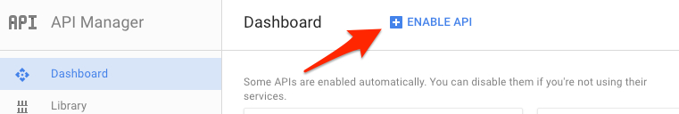 Enable API