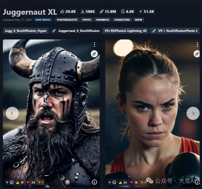 Juggernaut XL v9 生成的作品