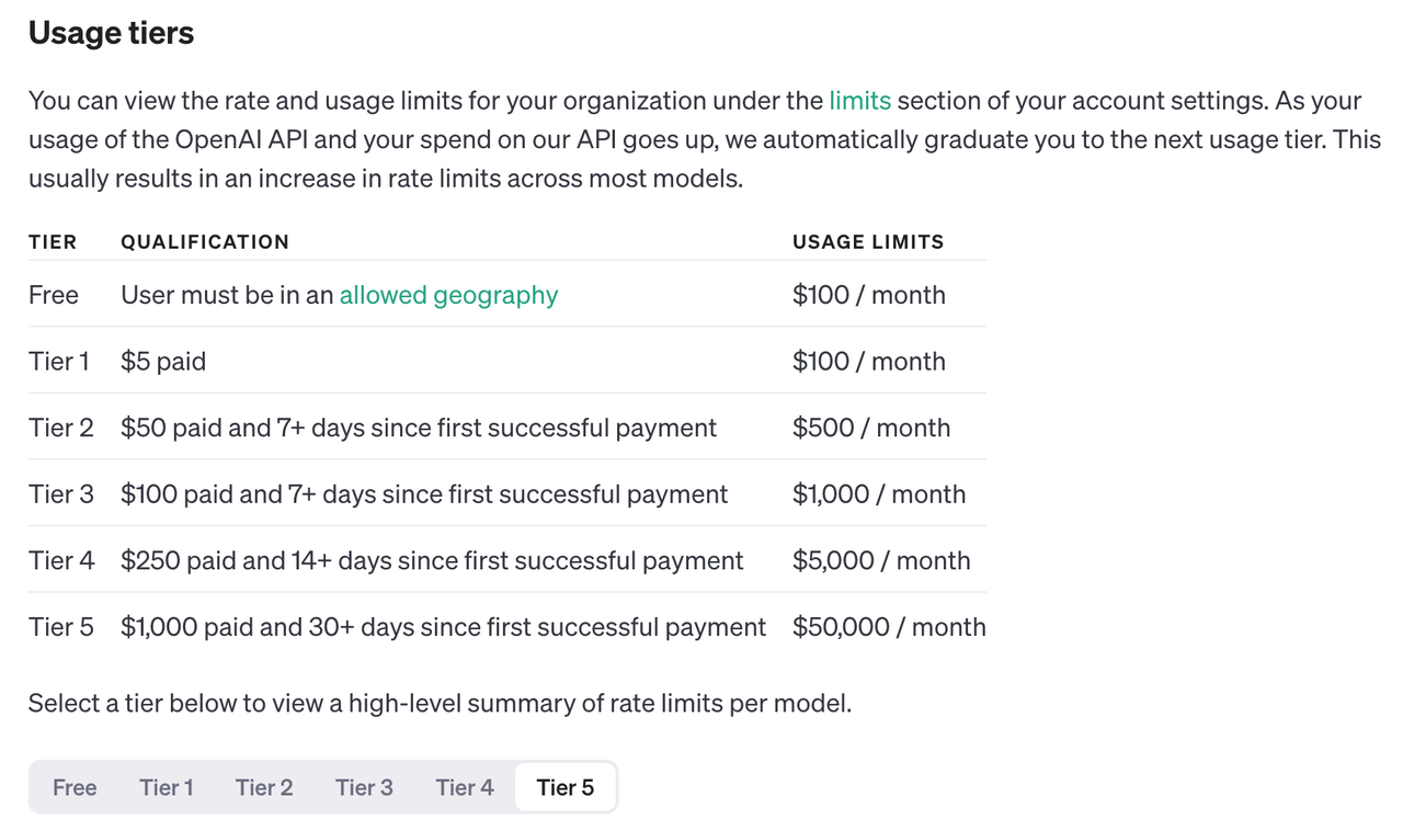 OpenAI o1 的 API