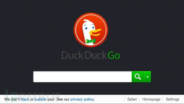 DuckDuckGo 界面